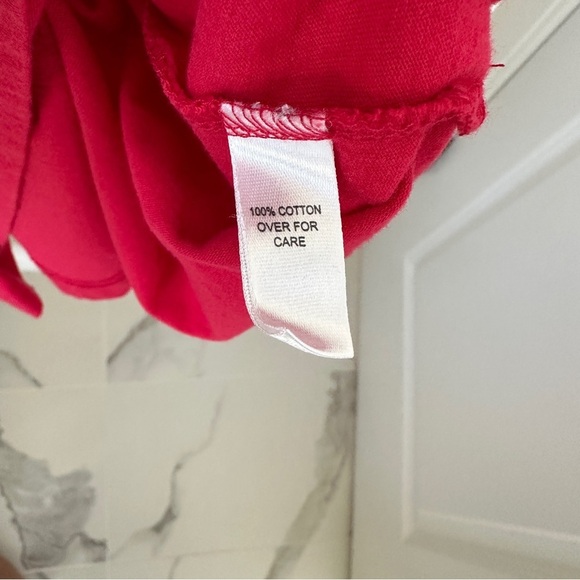 Georgia Red Long Sleeve Crew Neck Pocket Tee Shirt Size Small - Picture 11 of 14